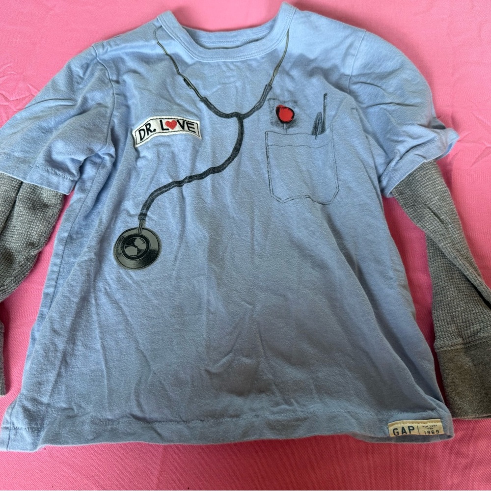 Gap Cotton Doctor Long Sleeve Tee Boys